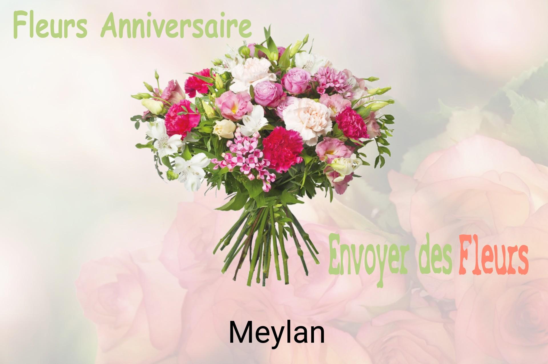 Bouquet de fleurs d’anniversaire livré à Meylan